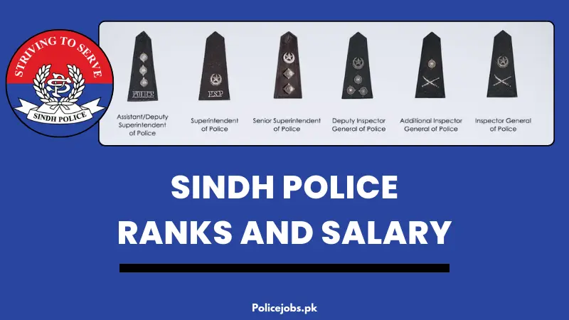 Sindh Police Ranks and Salary