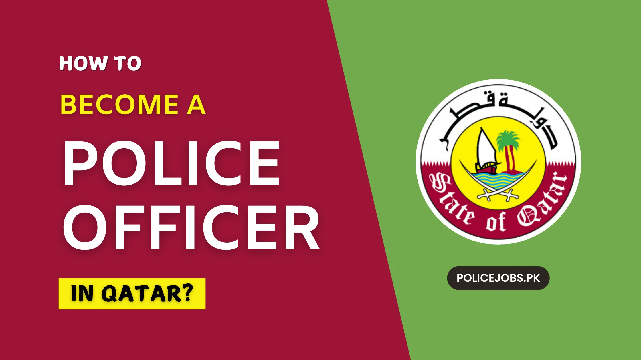 How to Become a Police Officer in Qatar