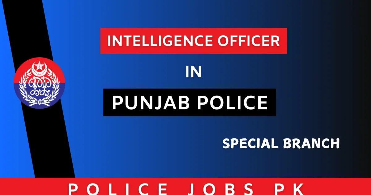 Intelligence Officer Punjab Police