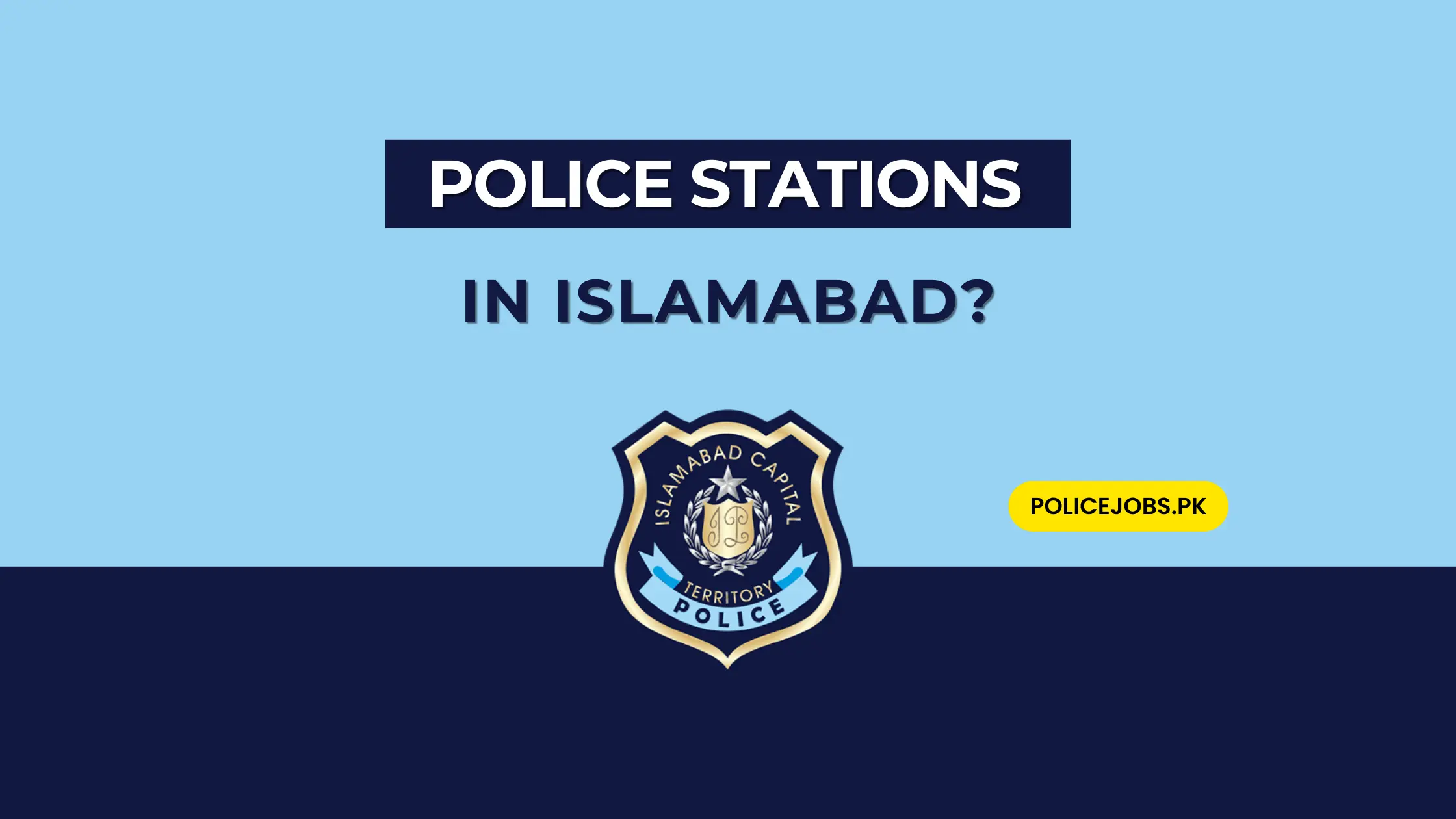 How Many Police Stations in Islamabad