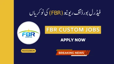 FBR Custom Jobs 2025 Apply Online