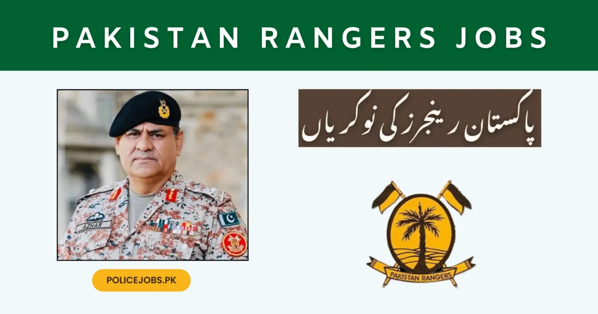 Pakistan Rangers Jobs 2025 Apply Online