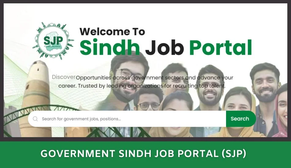 SJP Sindh Job Portal Government Jobs